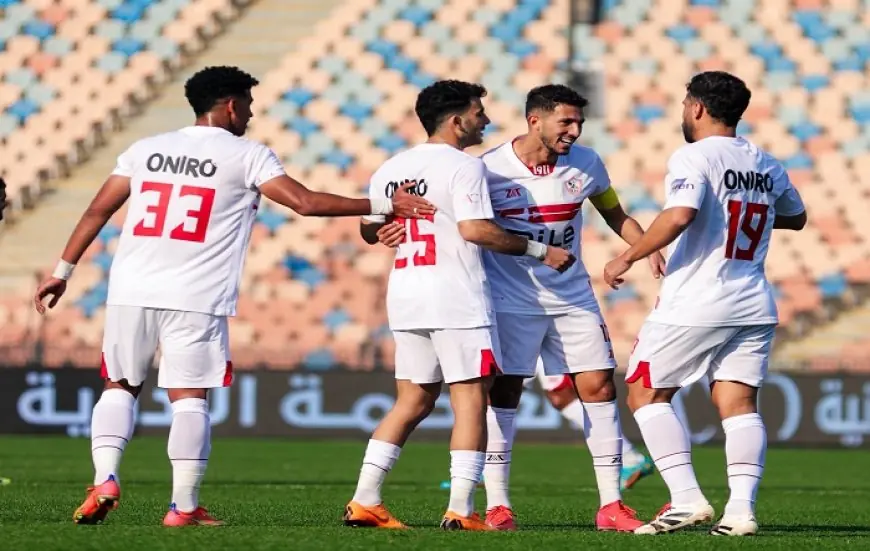 تشكيل الزمالك ضد المصري.. ناصر منسي في الهجوم
