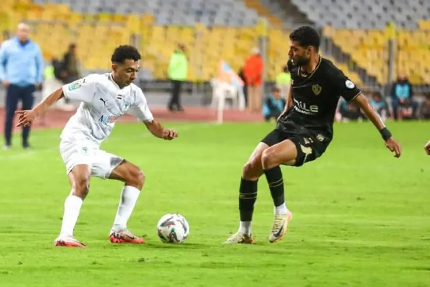 الزمالك يرتدي الأسود أمام المصري في الدوري