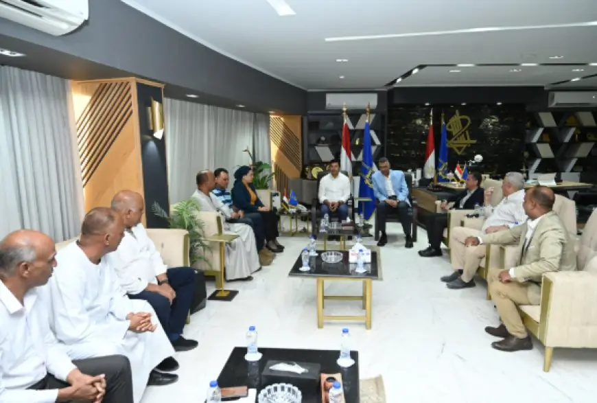 وزير الرياضة يعقد لقاء موسعا مع أعضاء مجلسي النواب والشيوخ بحضور محافظ أسوان