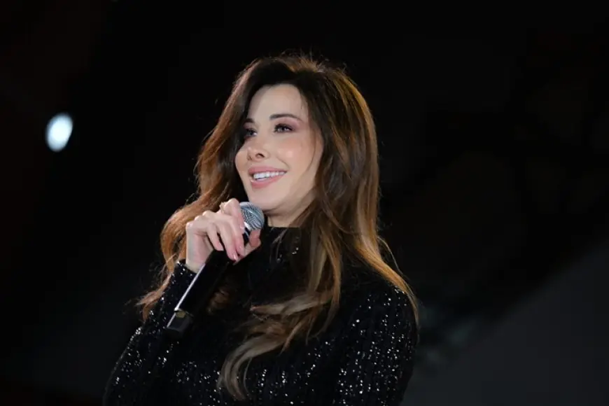 نانسي عجرم تتألق في حفل كبير بالمتحف المصري الكبير