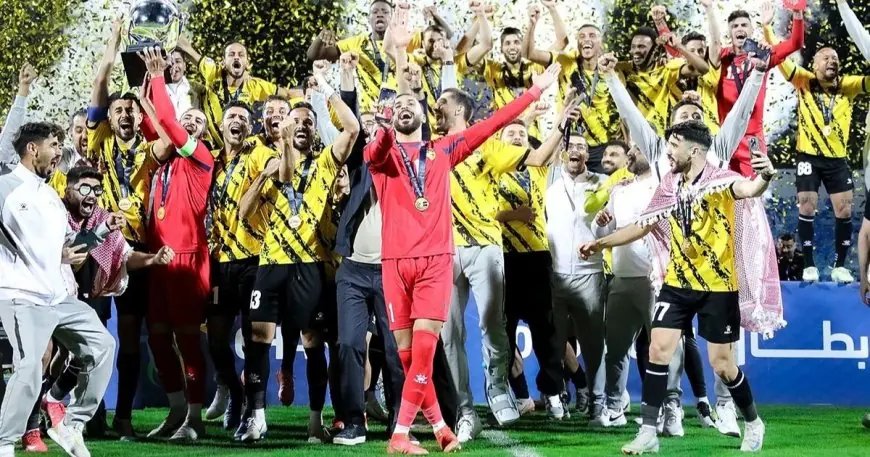 الرمثا يحقق فوزاً مثيراً على الوحدات بهدف قاتل ويمنح الحسين إربد لقب الدوري الأردني