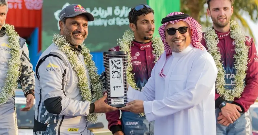 العطية يحقق لقب رالي السعودية، والراشد يحتل المركز الثالث