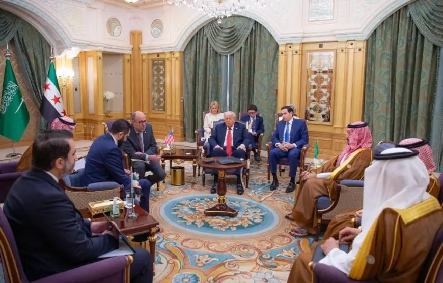 أردوغان على الهاتف.. اجتماع أمريكي سعودي سوري مغلق قبل القمة الخليجية الأمريكية