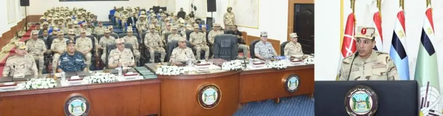 وزير الدفاع يشهد تنفيذ المرحلة الرئيسية لمشروع مراكز القيادة التعبوي للمنطقة الغربية العسكرية