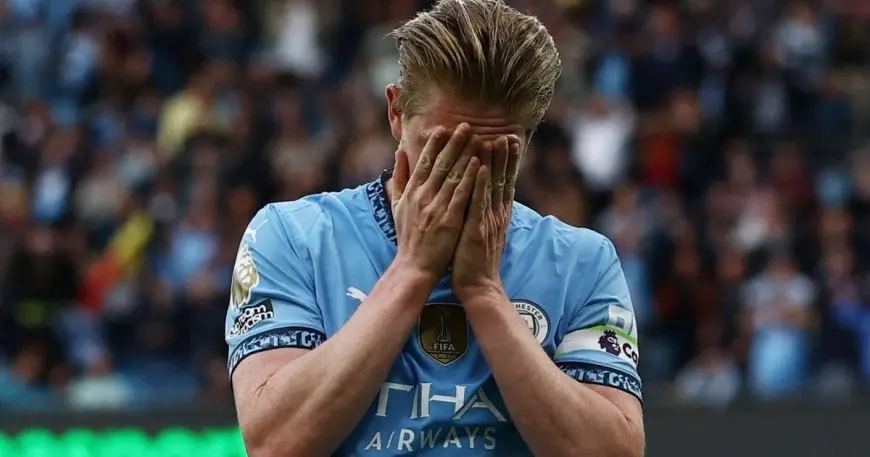 دي بروين يرفض هدية مرموش في آخر مباراة له على ملعب الاتحاد