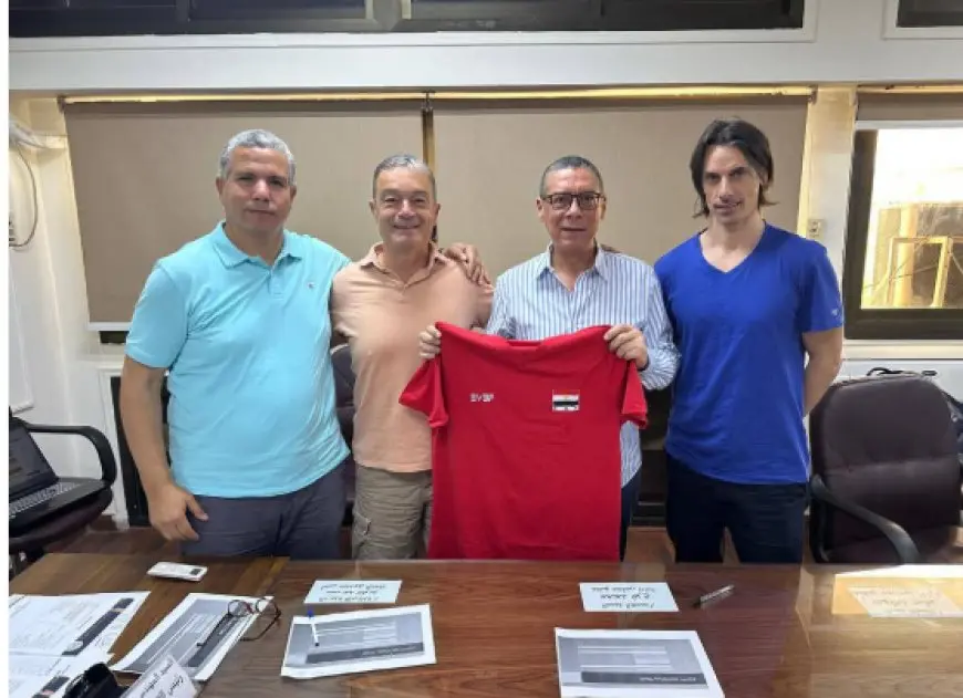 اتحاد الطائرة يعقد مؤتمرا صحفيا لتقديم الجهاز الفني الجديد لمنتخب مصر