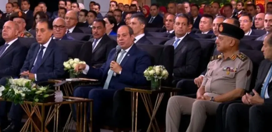 الرئيس السيسي يدعو القطاع الخاص للاستثمار في المشروعات الزراعية