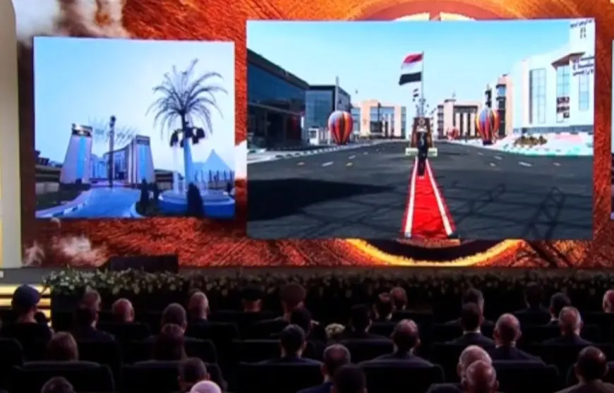 الرئيس السيسي يشهد افتتاح مجمع المصالح الحكومية بالوادي الجديد عبر الفيديو كونفرانس
