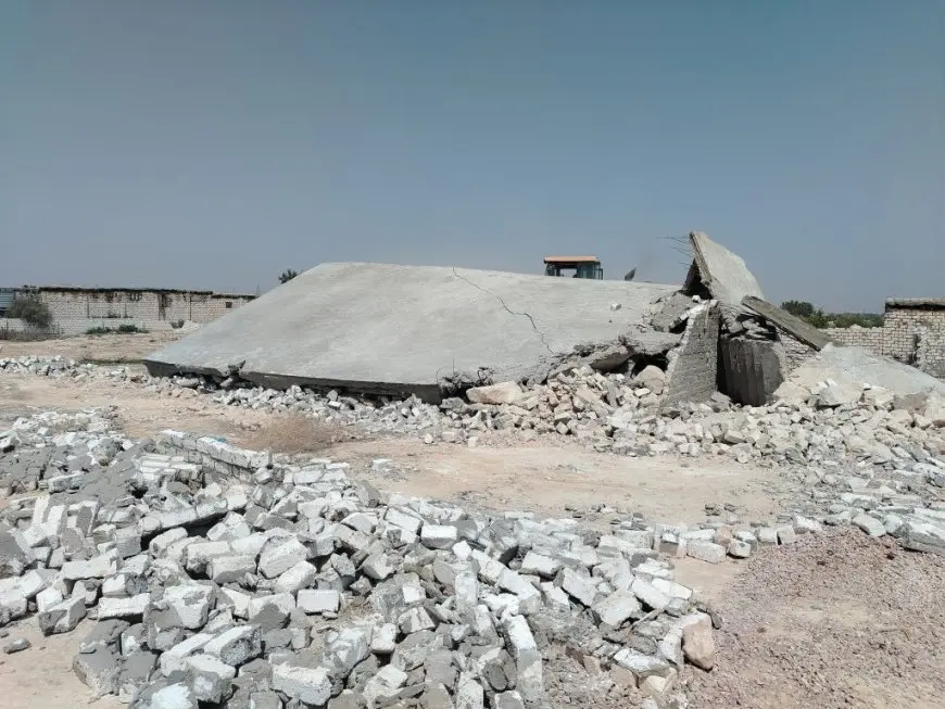 جهاز مدينة برج العرب الجديدة يزيل مخالفات بناء وإشغالات بعدة مناطق
