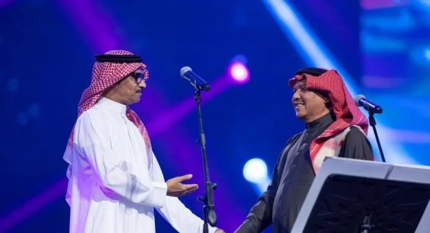 رابح صقر بديلًا لـ محمد عبده في حفل العلا بعد تعرضه لوعكة صحية مفاجئة
