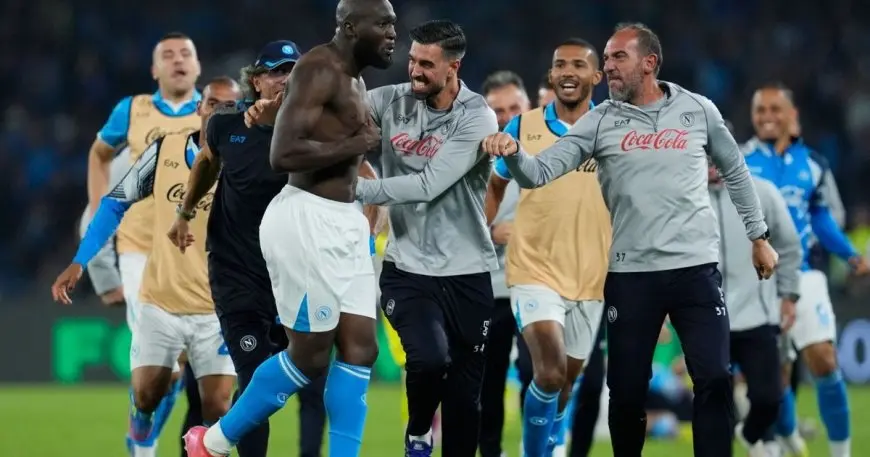 بث مباشر.. نابولي يحقق لقب الدوري الإيطالي بفضل تألق مكتوميناي والقوة الهجومية للوكاكو