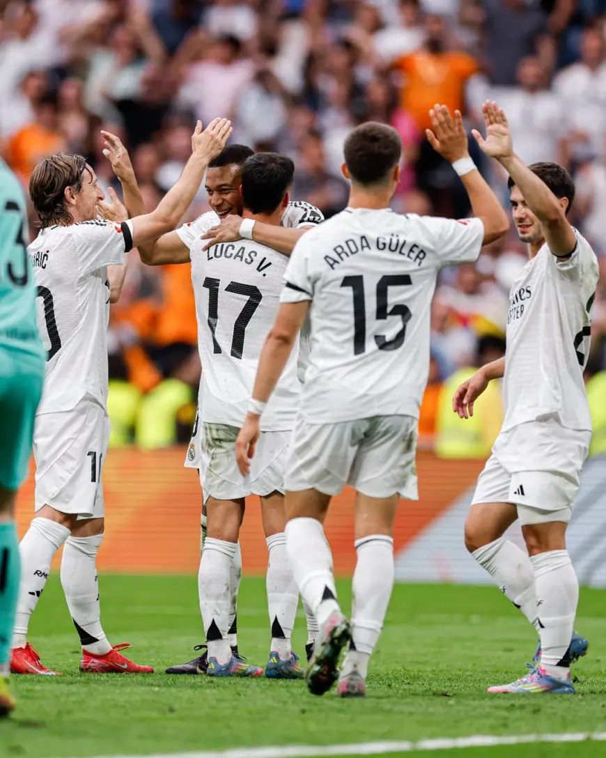 ريال مدريد يهزم سوسيداد بثنائية في ختام الدوري الإسباني ويودع أنشيلوتي ومودريتش
