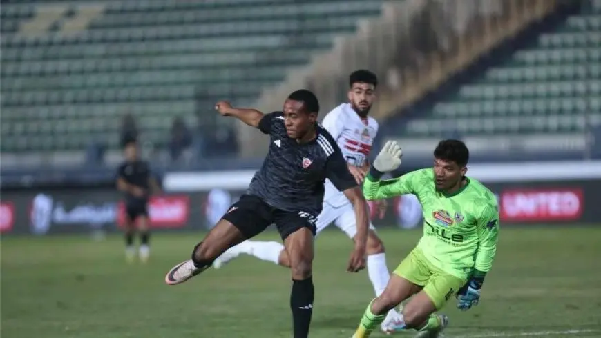 التعادل بهدف يحسم الشوط الأول بين الزمالك وبتروجت