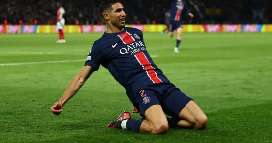 حكيمي المغربي يتصدر مواجهة 4 دول في نهائي دوري أبطال أوروبا