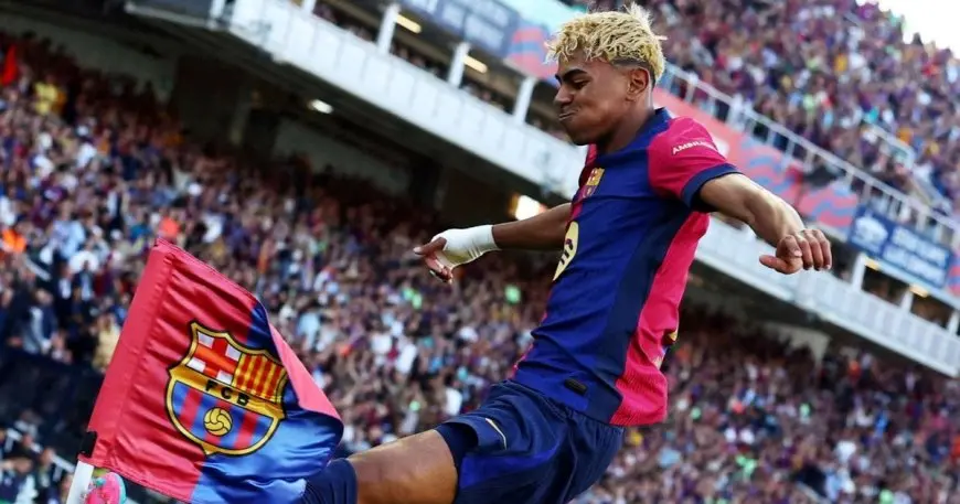 برشلونة يعلن عن تمديد عقد لامين يامال حتى عام 2031
